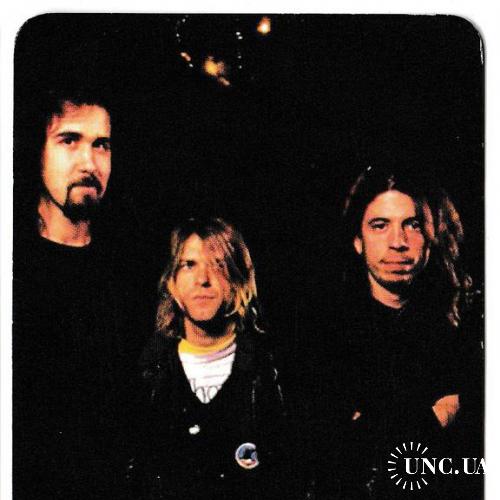 Календарик 2001 Рок, Grunge, Nirvana
