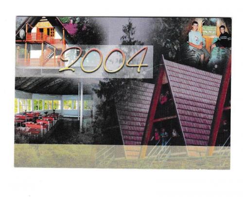 Календарик 2004 Туристический лагерь

