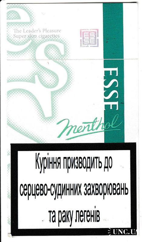 Календарик 2007 2008 сигареты Esse
