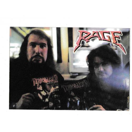 ​Календарик 2007 Rage, Heavy Metal, Terroraiser