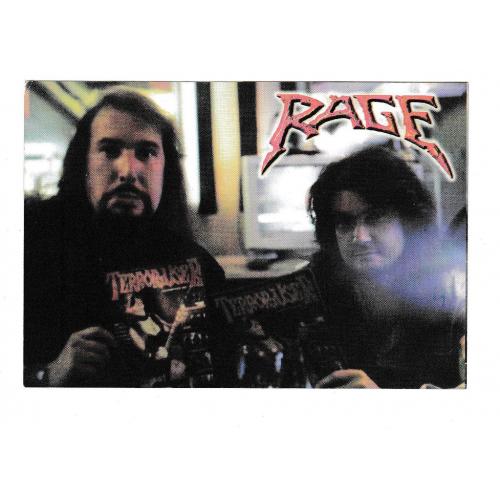 ​Календарик 2007 Rage, Heavy Metal, Terroraiser