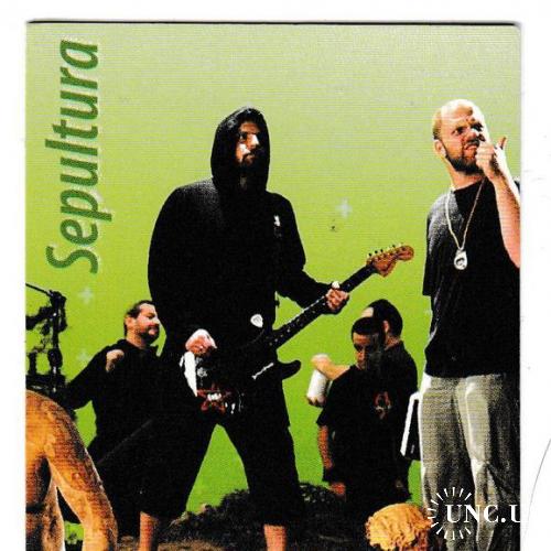 Календарик 2007 Рок, Thrash Metal, Sepultura
