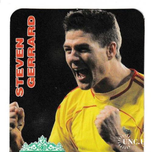 Календарик 2008 Спорт, футбол, Liverpool, Steven Gerrard

