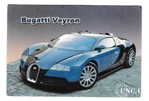 Календарик 2009 Авто, Bugatti
