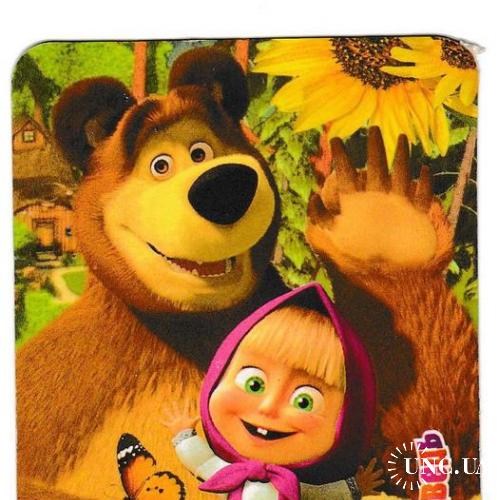 Календарик 2012 Мультфильм, Маша и медведь
