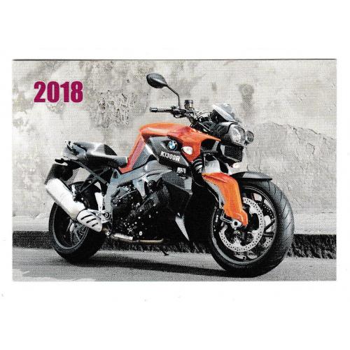 Календарик 2018 Мотоцикл BMW