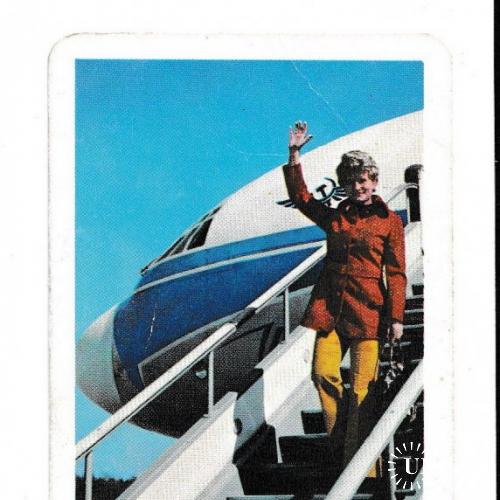 Календарик. Аэрофлот 1976
