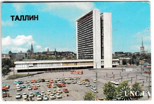 Календарик. Города, Таллин 1986
