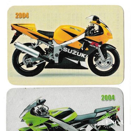 Календарики 2004 Мотоциклы
