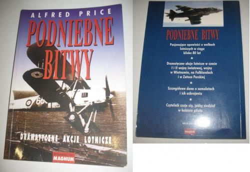 Книга Podniebne Bitwy 1999 A. Price, на польском языке, авиация