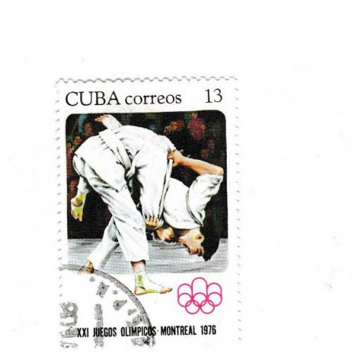 Марка Куба. Спорт 1976
