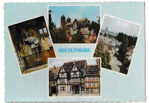 Открытка 1961 Quedlinburg, Германия
