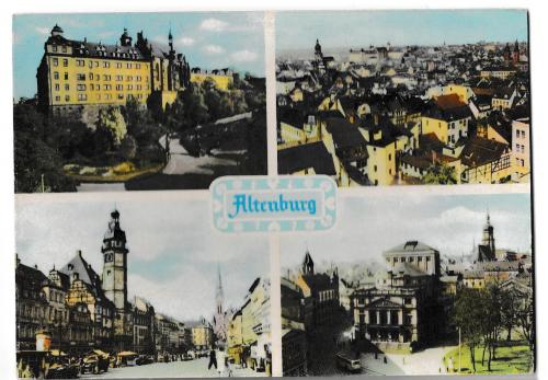 Открытка 1962 Altenburg, Nr. 1341, Германия
