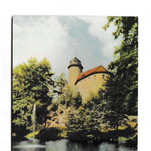 Открытка 1964 Крепость Рабенштайн около Карл-Маркс-Штадт