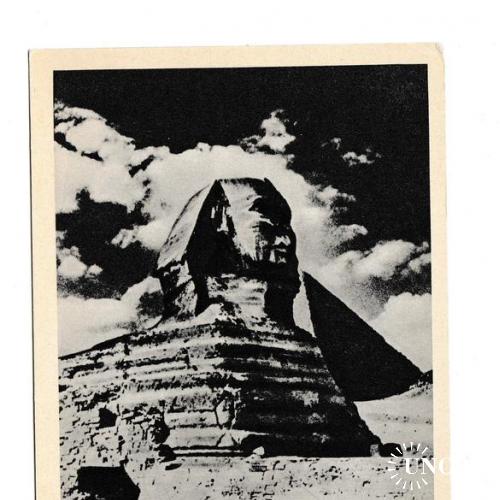 Открытка 1967 Искусство, архитектура, Статуя Сфинкса, Изд. №10-19
