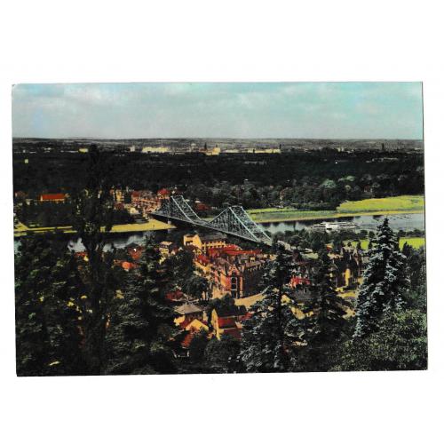 Открытка 1973 Дрезден, Германия