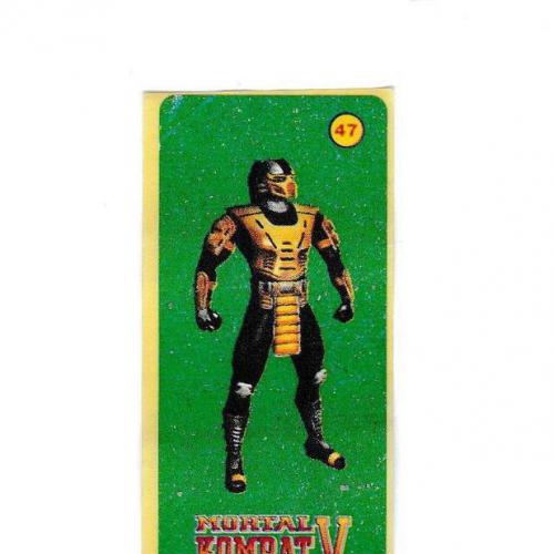 Вкладыш наклейка Mortal Kombat 47
