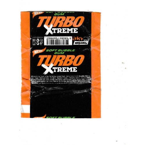 Вкладыш, обёртка, Turbo Xtreme
