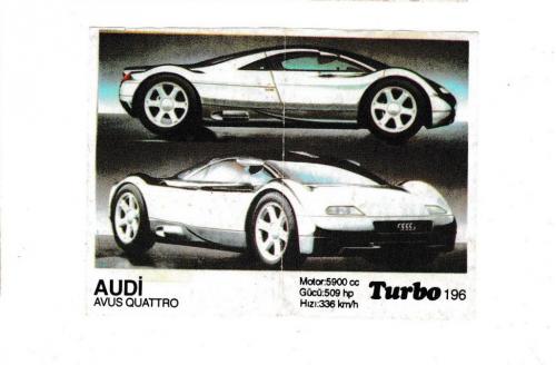 Вкладыш Turbo 196 Audi
