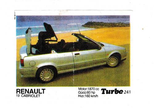 Вкладыш Turbo 241 Renault
