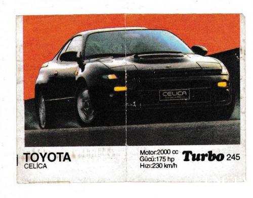 Вкладыш Turbo 245 Toyota

