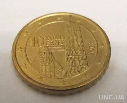 Австрия 10 евро центов 2013  UNC