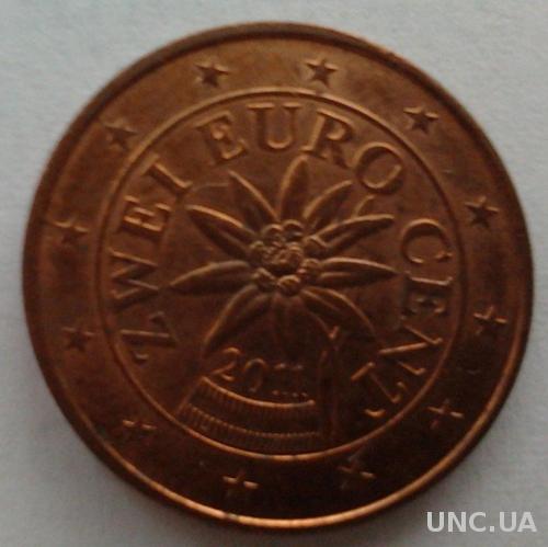 Австрия 2 евро цента 2011