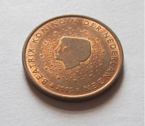 Нидерланды 5 евро центов 2005