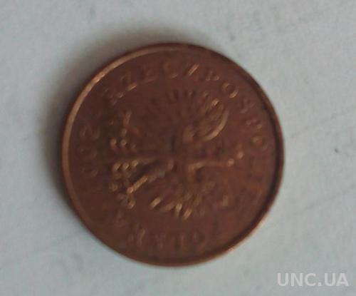 Польша 2 грош 2001 с 1 гривны