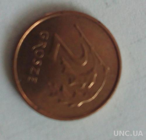 Польша 2 грош 2013 с 1 гривны