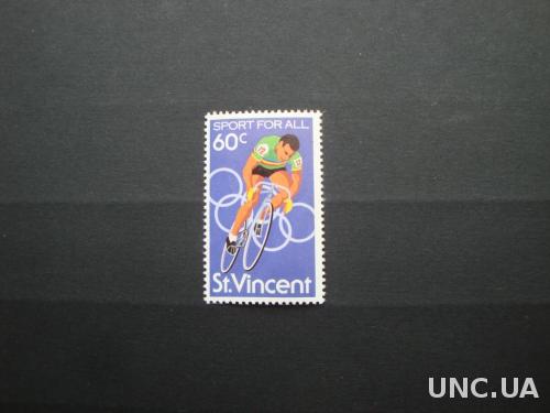 Cент-Винсент 1980 Олимпиада ЛОИ Москва-1980 Олимпийские игры спорт велоспорт MNH **