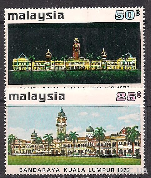 БРИТ. КОЛОНИИ MALAYSIA 1972 MLH 6.5 ЕВРО