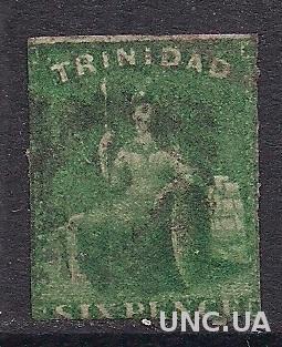 БРИТ. КОЛОНИИ TRINIDAD TOBAGO 1859/61
