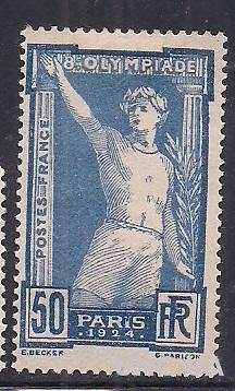 ФРАНЦИЯ 1924 ОЛИМПИАДА  MH 45 ЕВРО