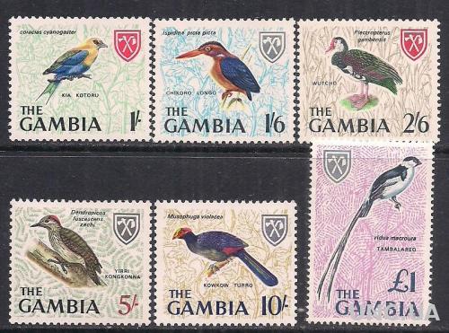 ГАМБИЯ  1966  фауна MNH