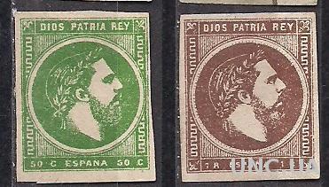 ИСПАНИЯ КАРЛИСТЫ 1875 mng/mh