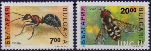 фауна Болгария-1992 стандарт, насекомые (кц 7е)