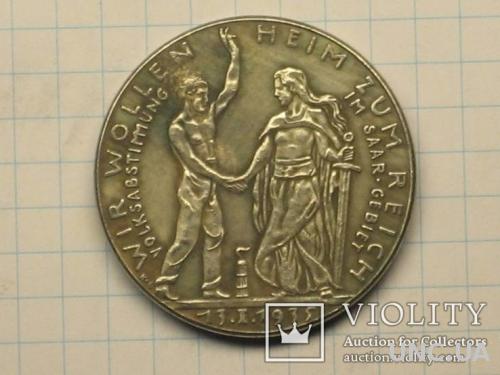 Монета рейх 13.01.1935 копия
