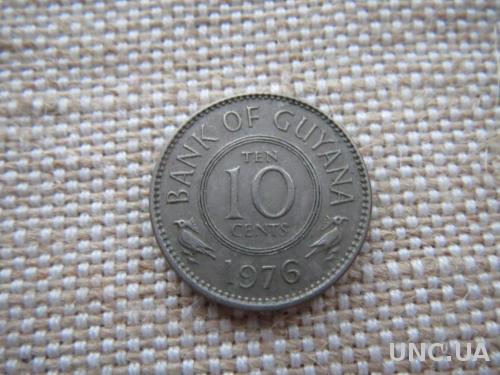 Гайяна 10 центов 1976