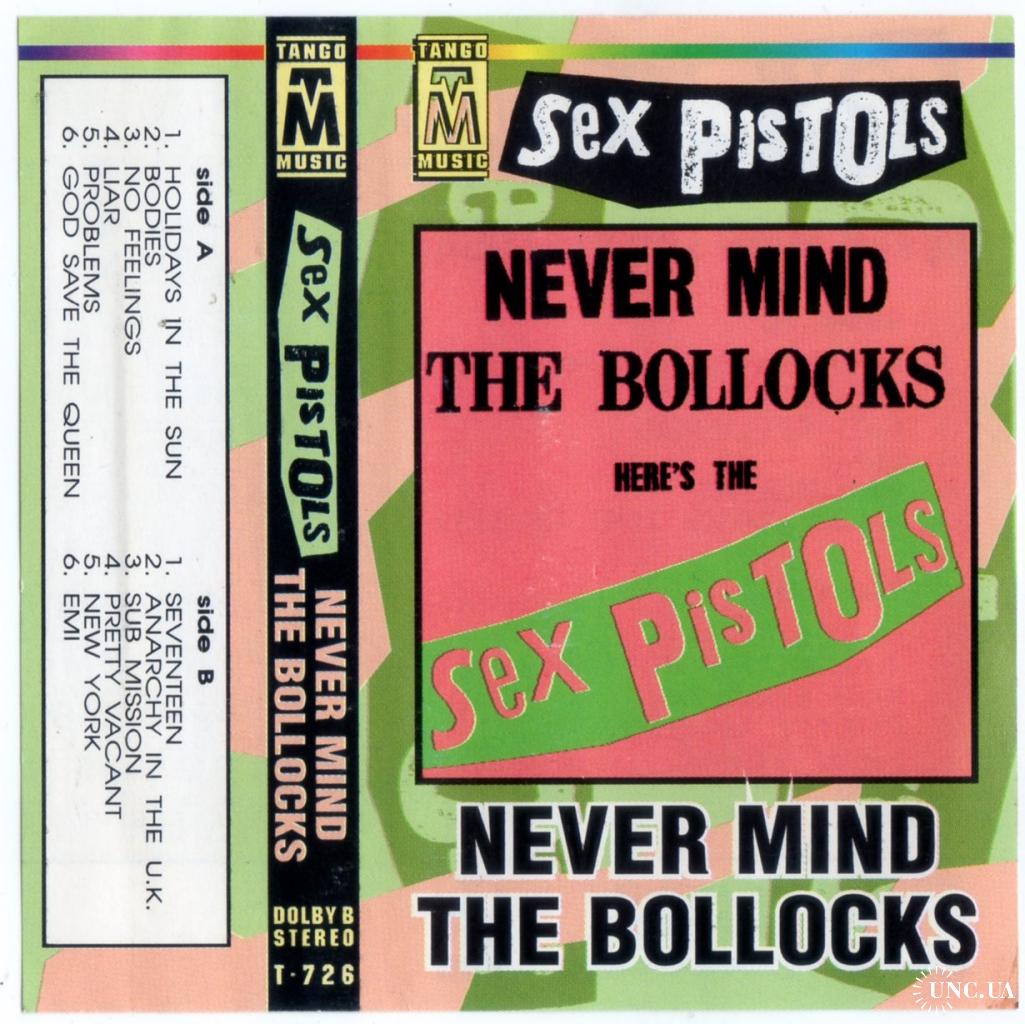 Sex Pistols (Never Mind The Bollocks) 1977. (MC). Кассета. Tango Music.  Poland. купить на | Аукціон для колекціонерів UNC.UA UNC.UA