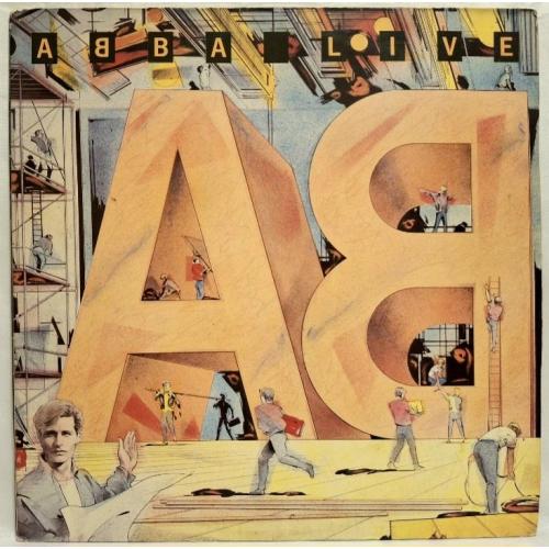 ABBA - Live - 1977-81. (LP). 12. Vinyl. Пластинка. Poland. Rare.