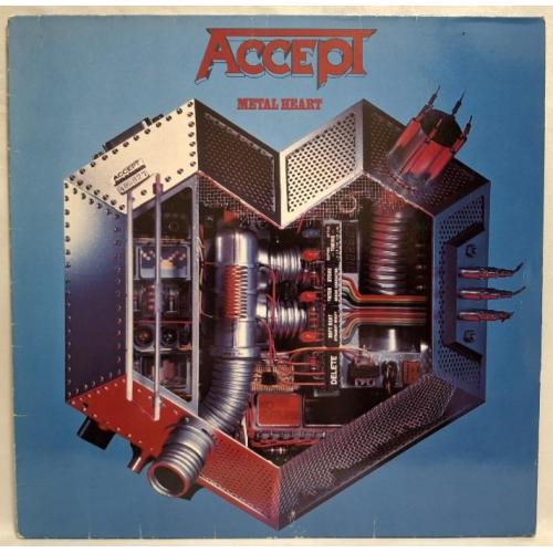 Accept EX U.D.O. - Metal Heart - 1985. (LP). 12. Vinyl. Пластинка. Germany.