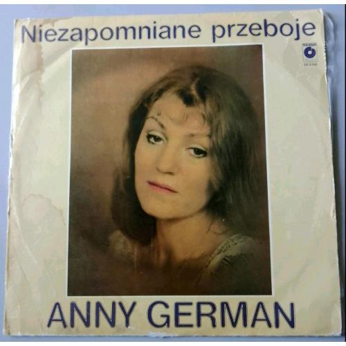 Anna German / Анна Герман - Niezapomniane Przeboje - 1983. (LP). 12. Vinyl. Пластинка. Poland.