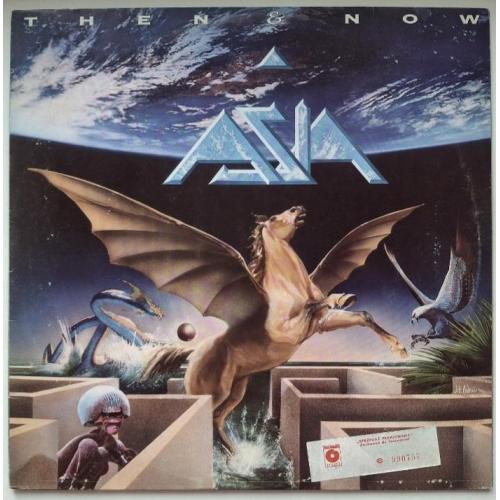 Asia - Then &amp; Now. The Best - 1982-85. (LP). 12. Vinyl. Пластинка. Poland.
