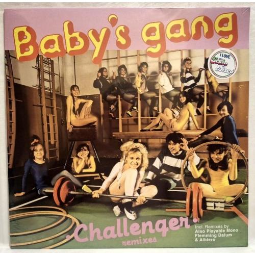 Baby's Gang EX Spagna - Challenger. Remixes - 1984. (EP). 12. Vinyl. Пластинка. Germany. S/S