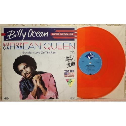 Billy Ocean - European Queen - 1984. (EP). 12. Colour Vinyl. Пластинка. Germany.