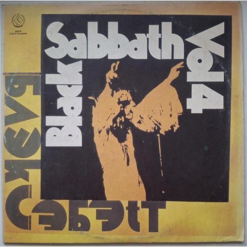 Black Sabbath, Ozzy Osbourne ‎- Vol. 4 - 1972. (LP). 12. Vinyl. Пластинка. SNC Records.