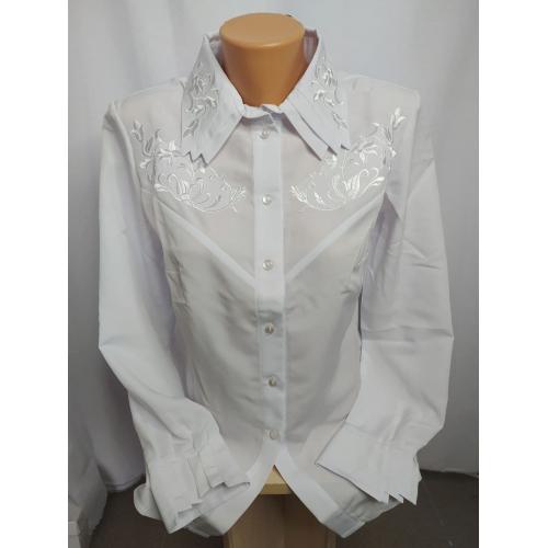 Блузка. Рубашка. Деловая. Белая. Женская. Новая. Украина 