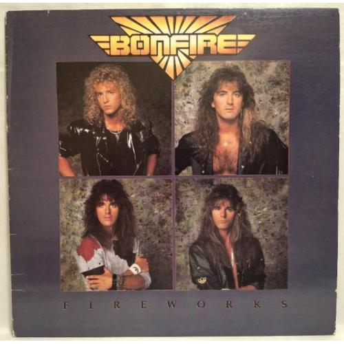 Bonfire - Fire Works - 1987. (LP). 12. Vinyl. Пластинка. Canada.