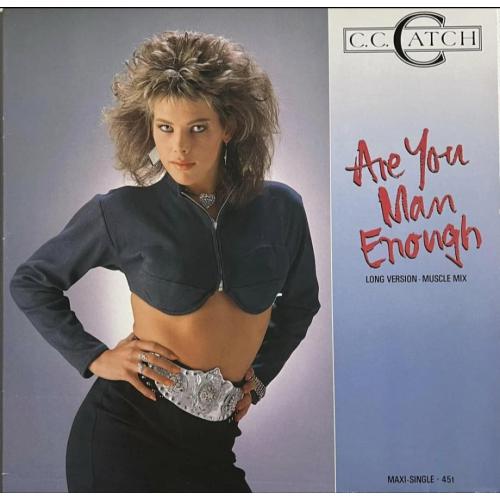 C.C. Catch - Are You Man Enough - 1987. (EP). 12. Vinyl. Пластинка. Germany